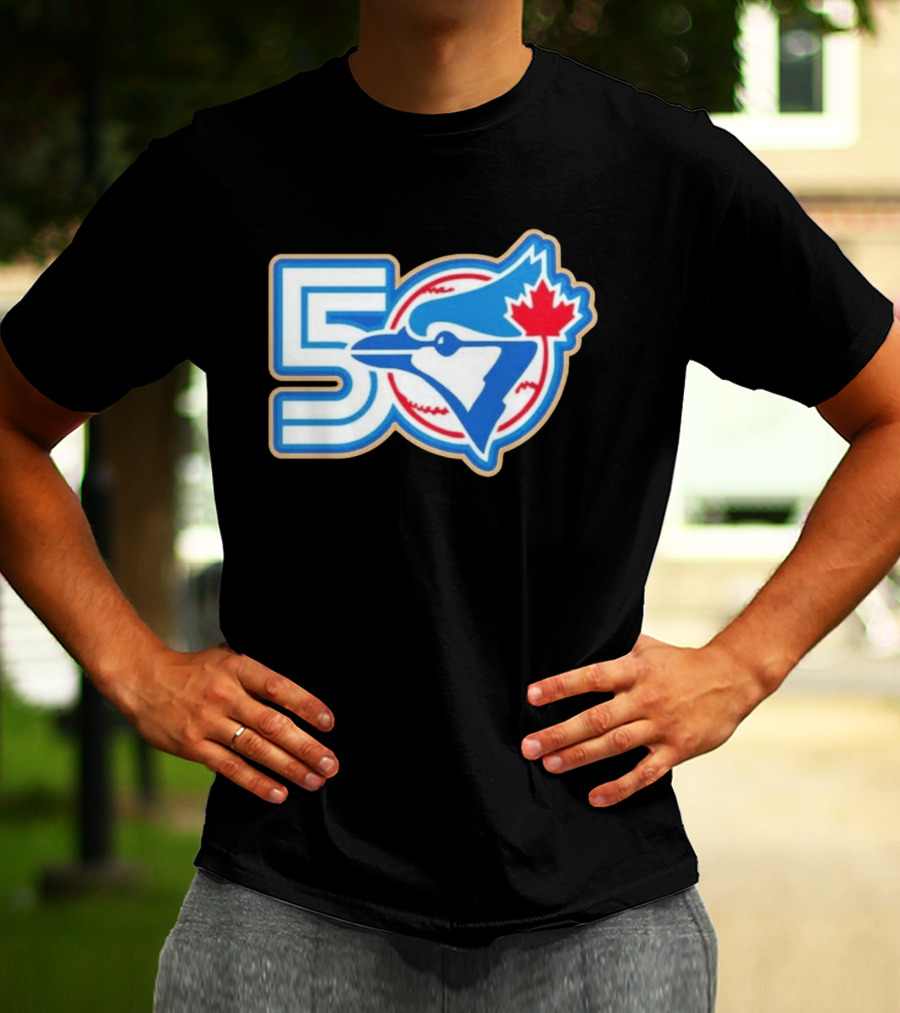 Toronto Blue Jays 50th Anniversary Celebration MLB 2026 Edition T-Shirt