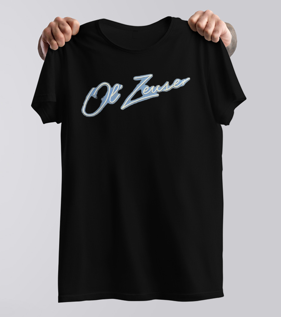 Ol' Zeuser Retro Vintage Style Script T-Shirt