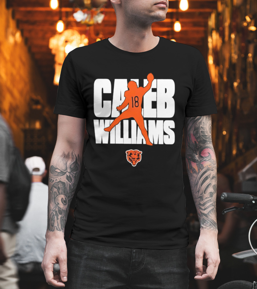 Caleb Williams Iceman 18 Chicago Bears 2026 T-Shirt