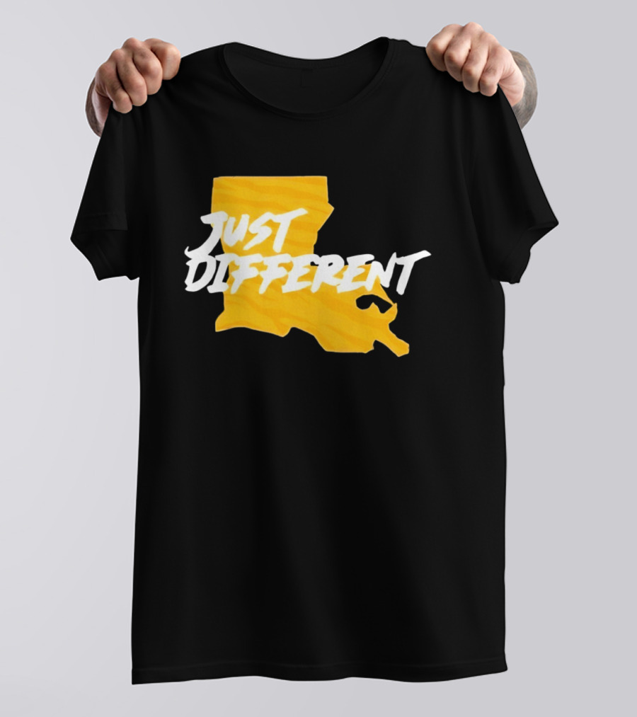 Just Different Louisiana State T-Shirt