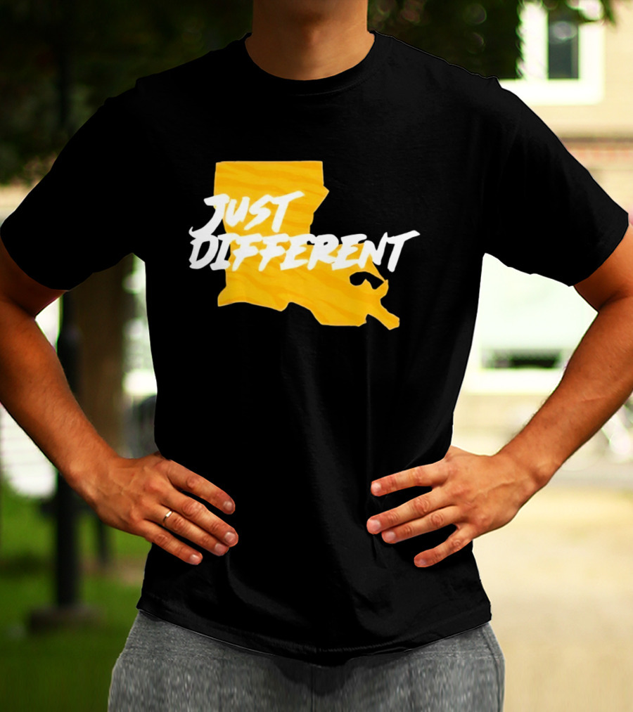 Just Different Louisiana State T-Shirt
