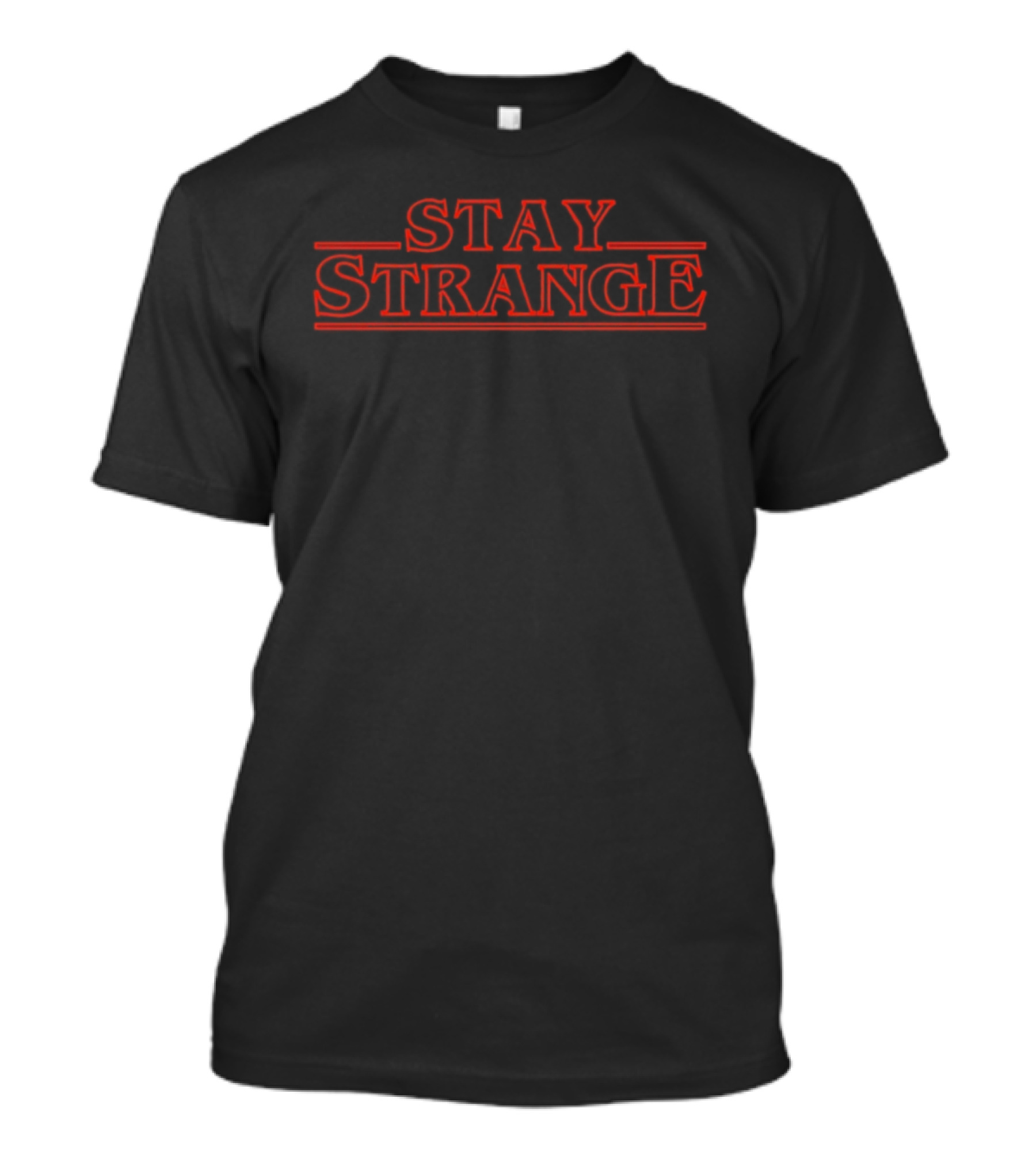 Stay Strange Stranger Things Retro 80s Horror T-Shirt