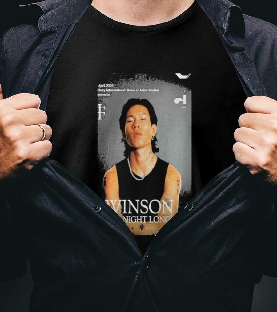 Winson All Night Long Factory International Home Of Aviva Studios Manchester April 2026 T-Shirt