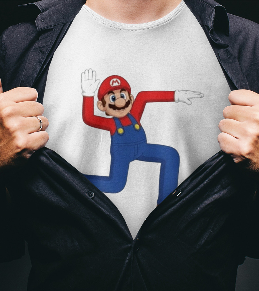 Super Mario Swastika T-Shirt