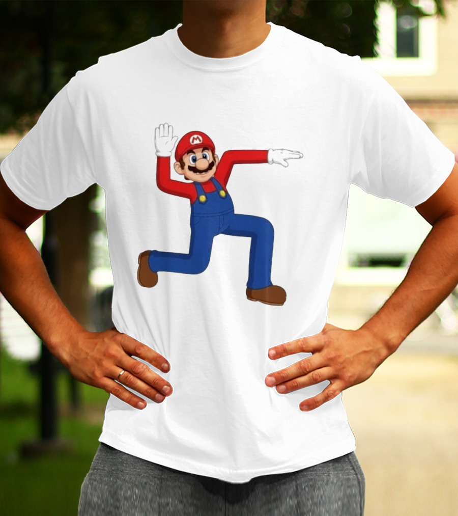 Super Mario Swastika T-Shirt