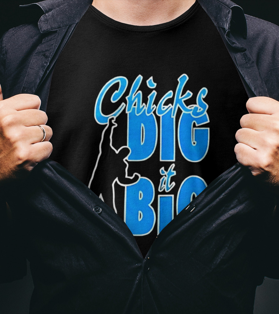 WWE Chicks Dig It Big Silhouette Gesture T-Shirt