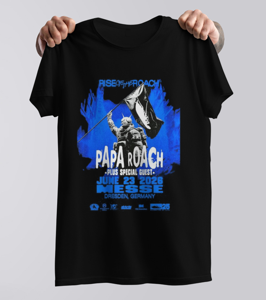 Papa Roach Plus Special Guest June 23 2026 Messe Dresden DE T-Shirt