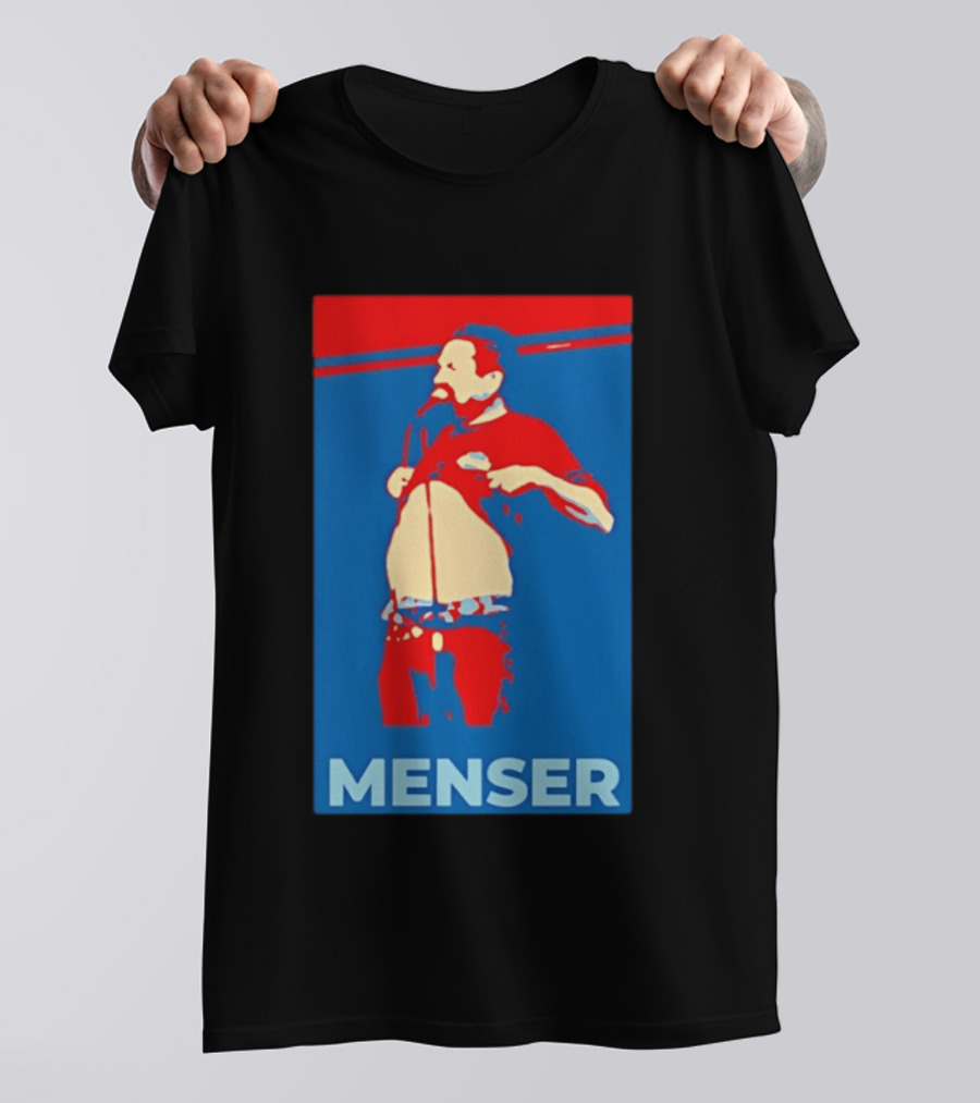 Menser Stuttering John Comedic T-Shirt