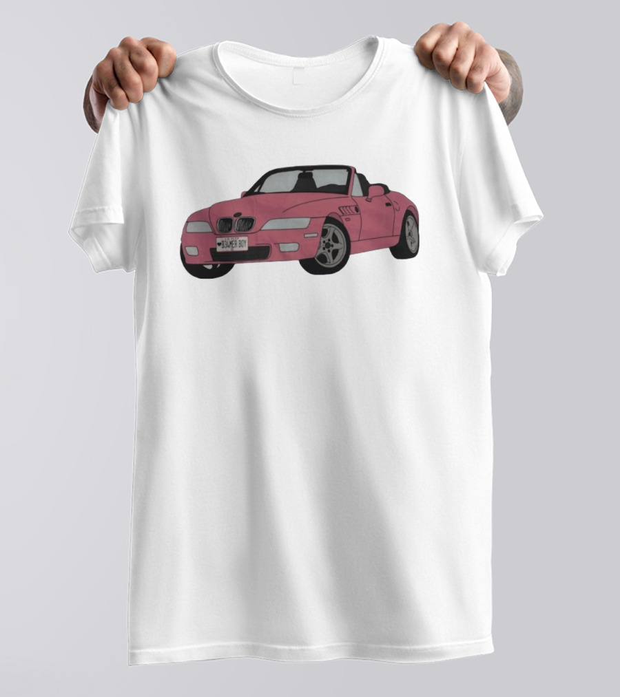 Convertible Pink BMW Z3 B3MER BOY T-Shirt