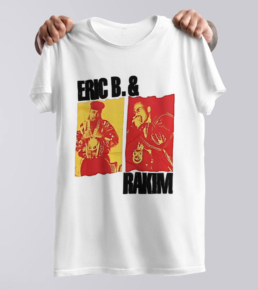 Eric B And Rakim Ain't No Joke 1988 Vintage Hip Hop Legends T-Shirt