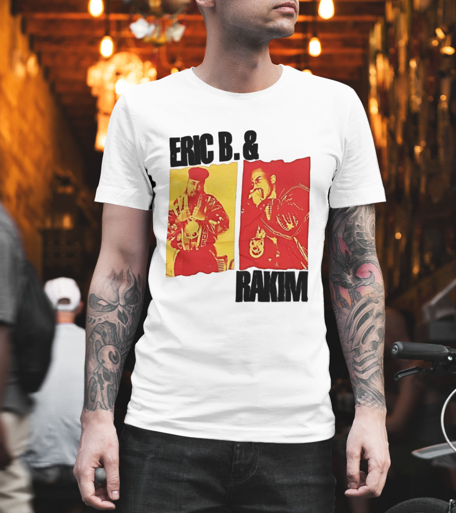 Eric B And Rakim Ain't No Joke 1988 Vintage Hip Hop Legends T-Shirt