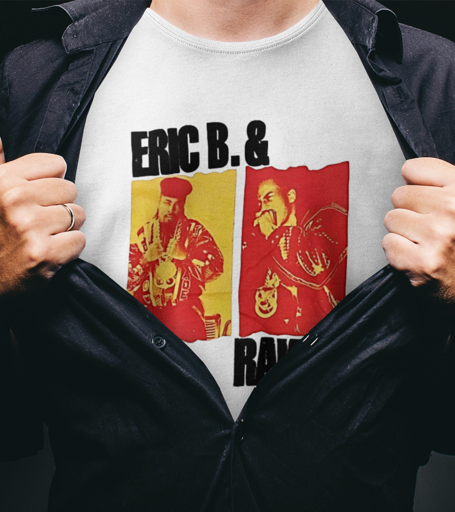 Eric B And Rakim Ain't No Joke 1988 Vintage Hip Hop Legends T-Shirt