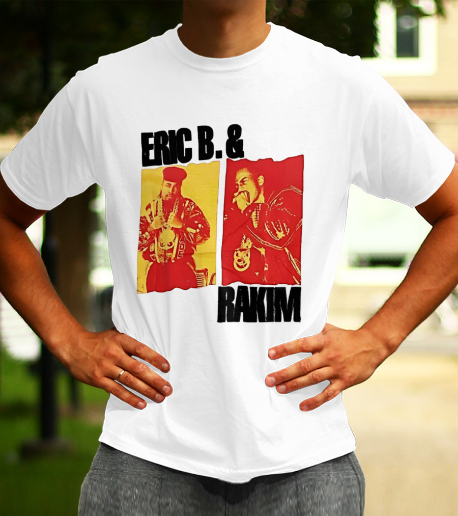 Eric B And Rakim Ain't No Joke 1988 Vintage Hip Hop Legends T-Shirt