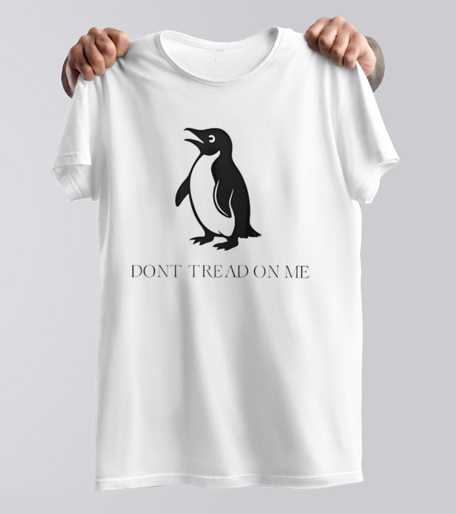 Penguin Don't Tread On Me T-Shirt