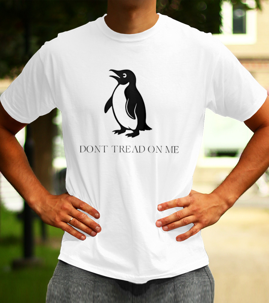 Penguin Don't Tread On Me T-Shirt