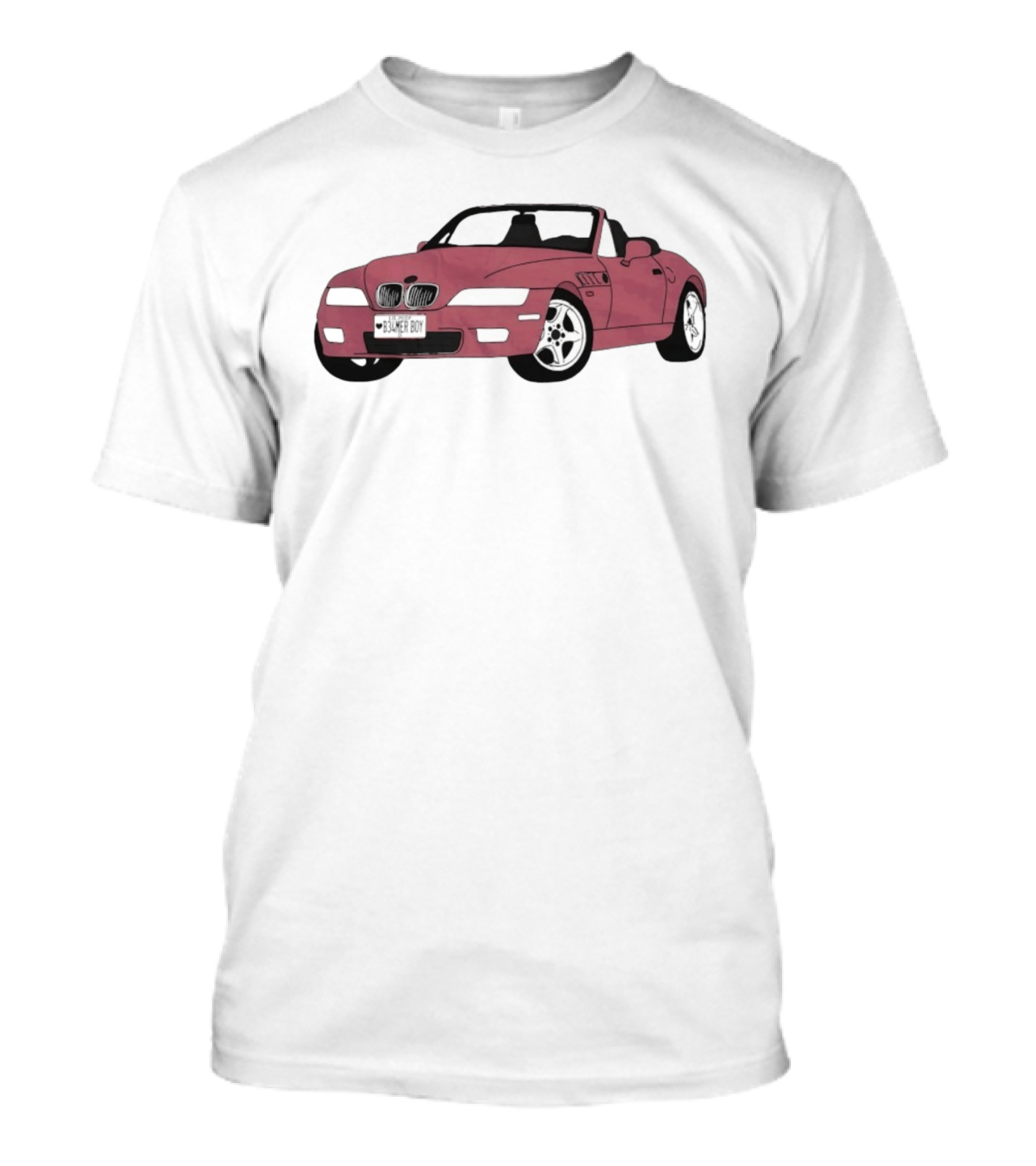 Sydney Sweeney BMW Z3 B3AMER BOY License Plate Car T-Shirt