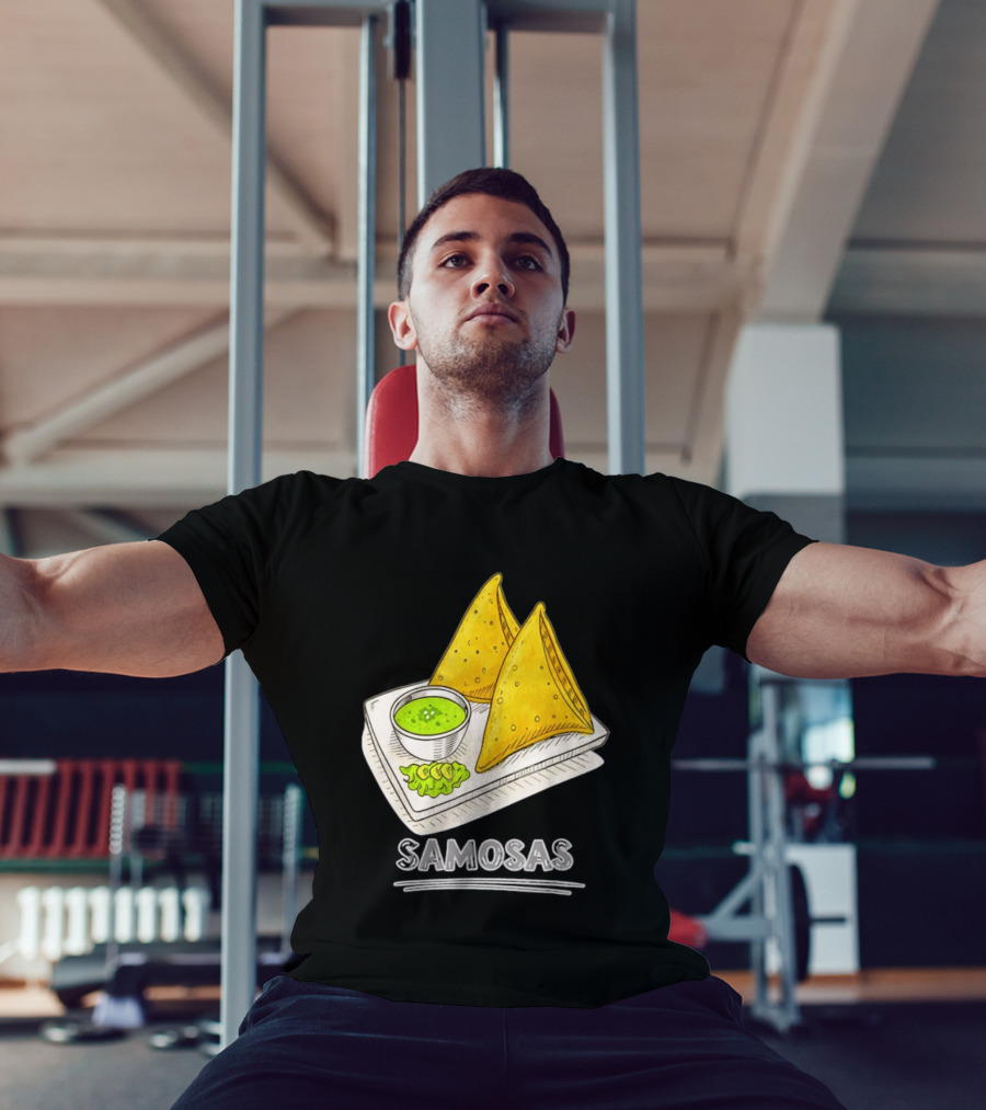 Samosa Lover Indian Snack Foodie Delight T-Shirt