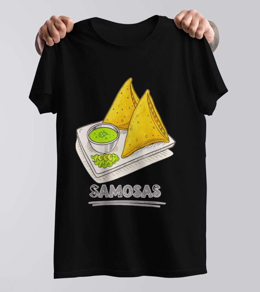 Samosa Lover Indian Snack Foodie Delight T-Shirt