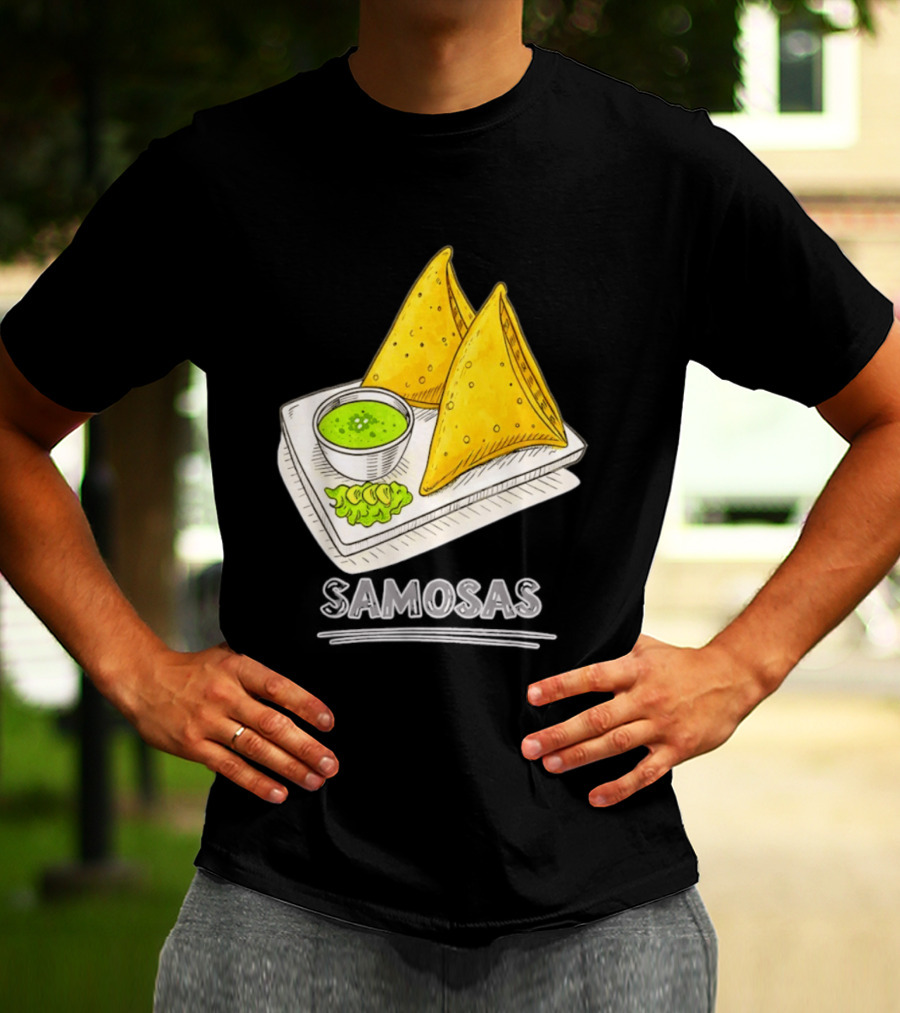 Samosa Lover Indian Snack Foodie Delight T-Shirt