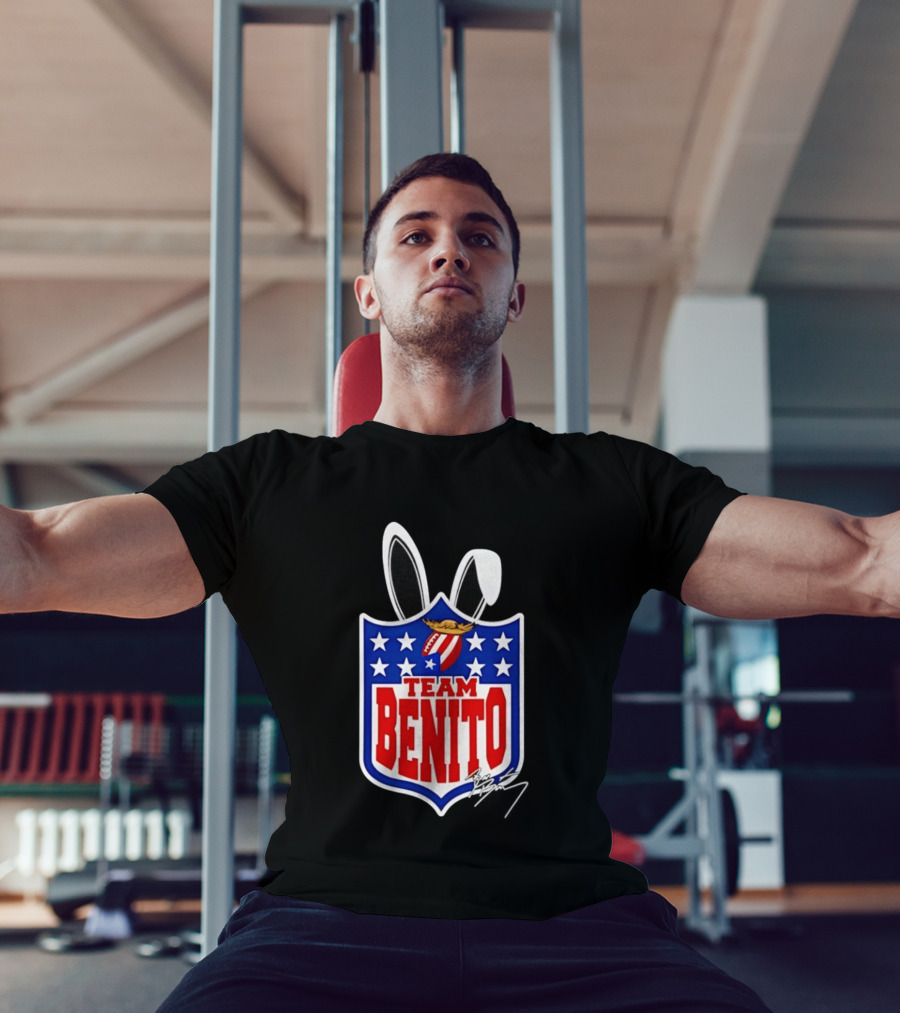 Team Benito Bad Bunny Stars Football T-Shirt