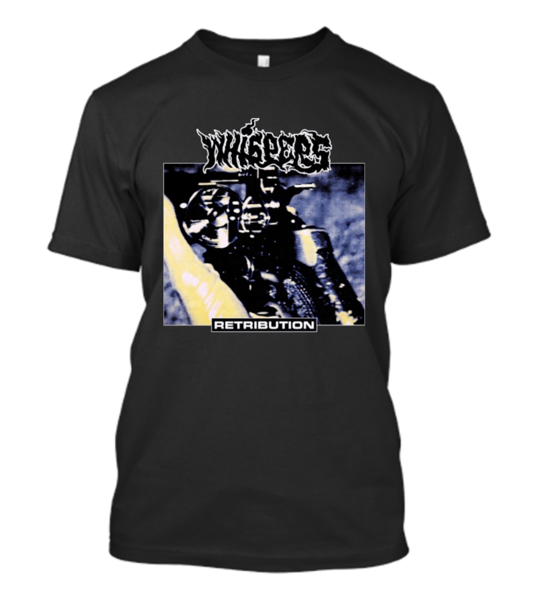 Whispers Retribution Motorcycle Engine T-Shirt