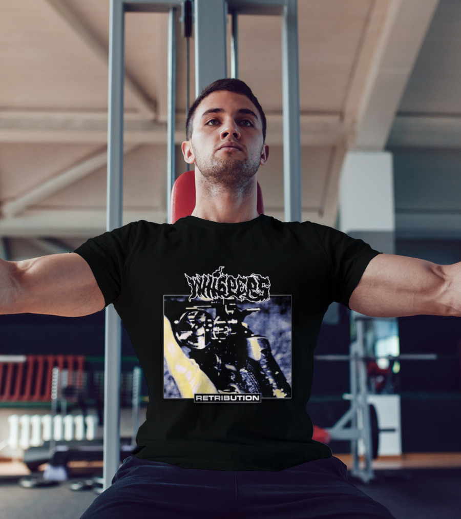 Whispers Retribution Motorcycle Engine T-Shirt
