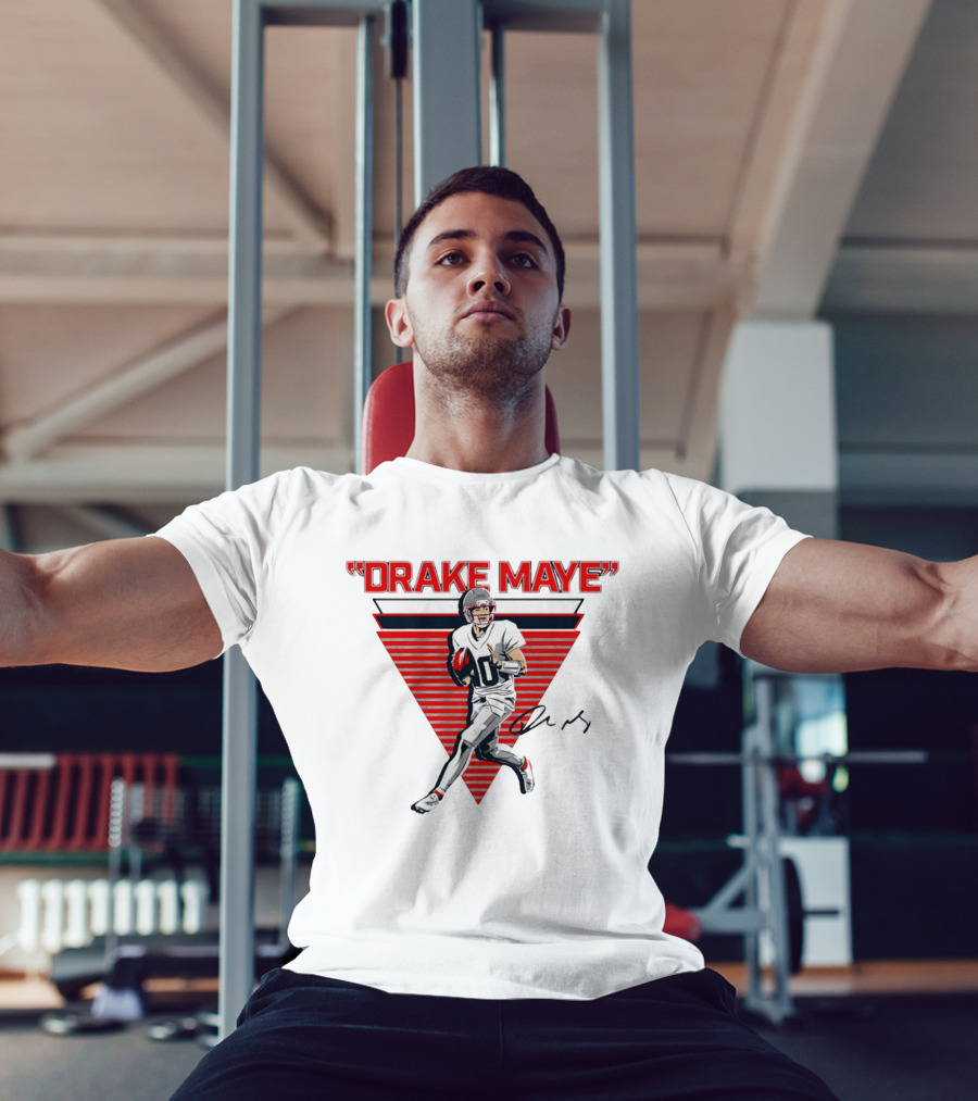 Drake Maye New England Patriots Football Player T-Shirt