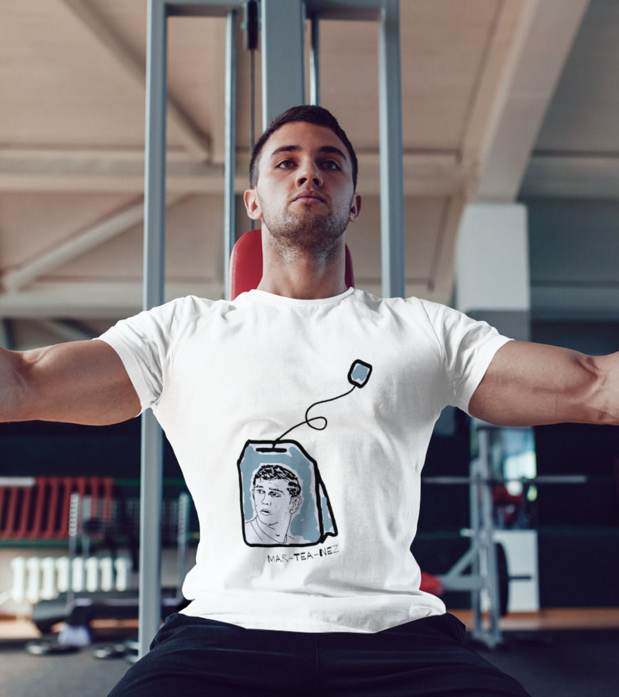 Mar Tea Nez Emiliano Martínez Teabag Cartoon T-Shirt