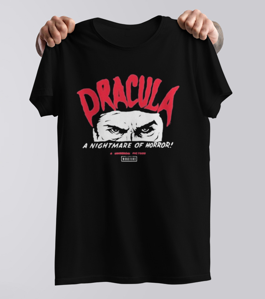 Dracula A Nightmare Of Horror A Universal Monster T-Shirt