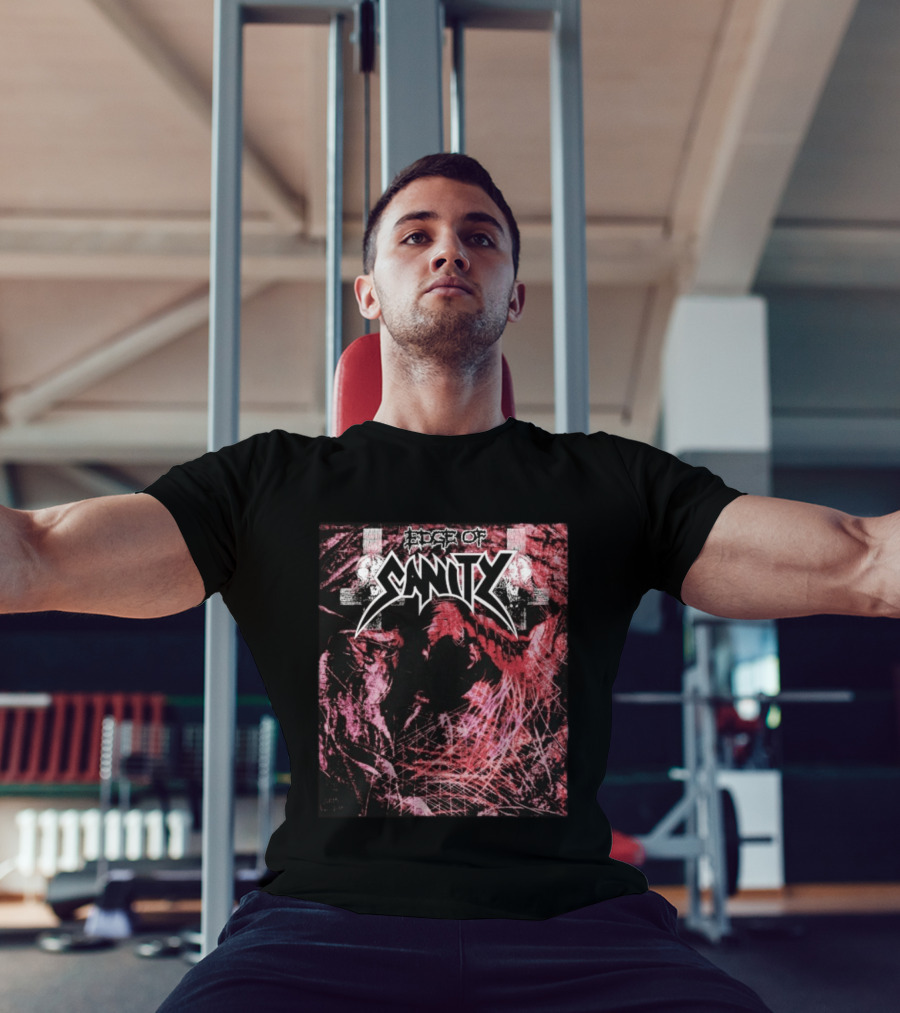Edge Of Sanity Infernal Album Cover Black Metal Aesthetic T-Shirt