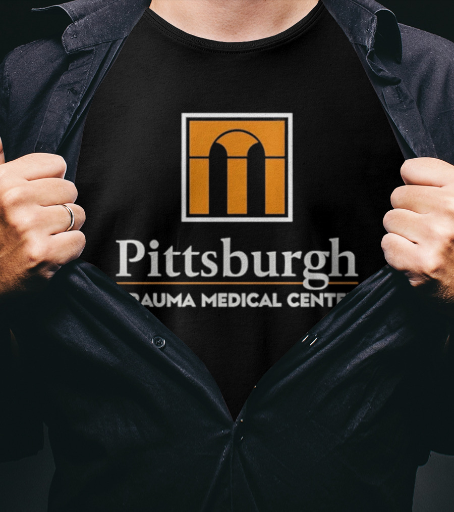 Pittsburgh Trauma Medical Center PTMC Arch T-Shirt