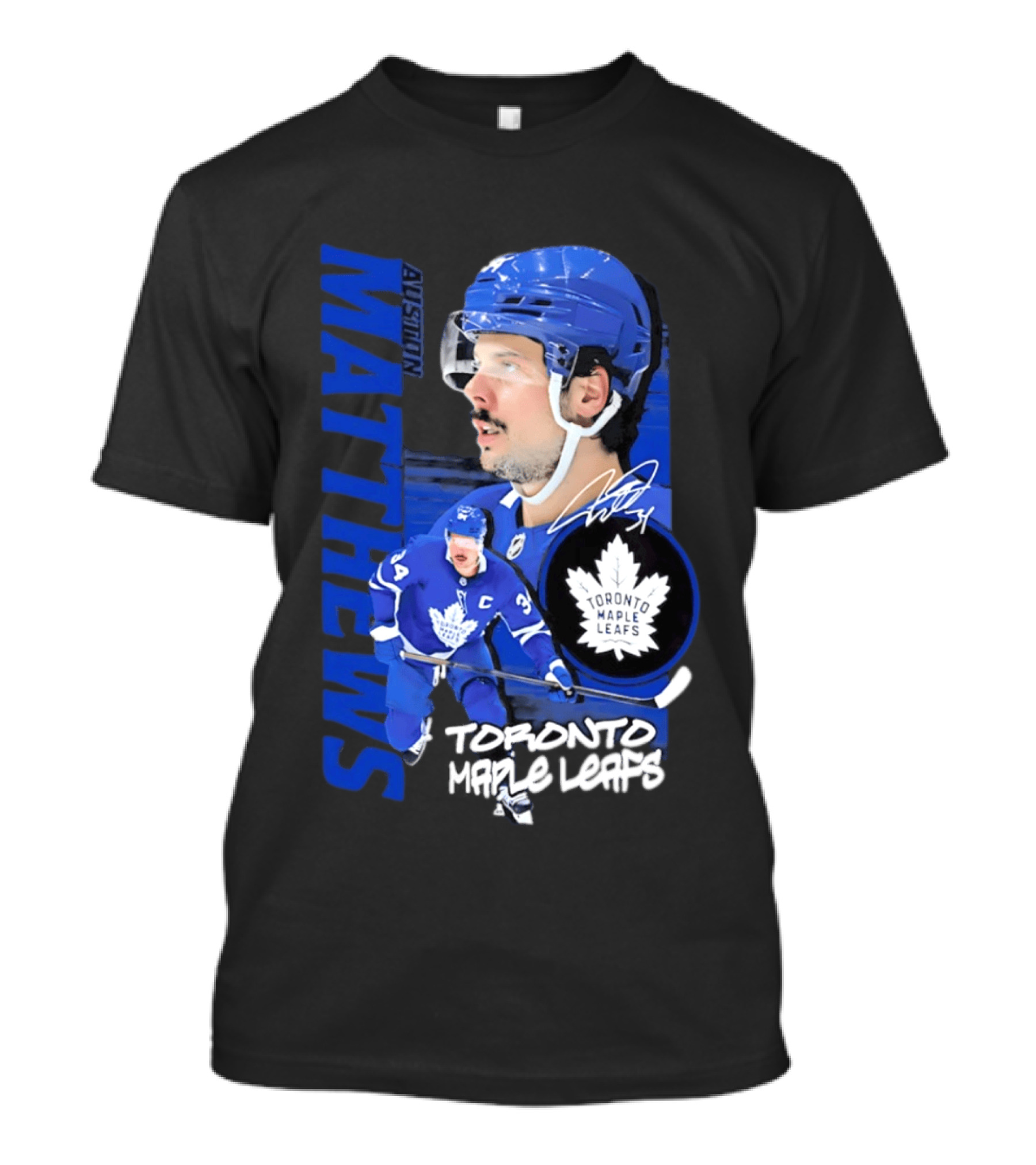 Toronto Maple Leafs Auston Matthews Signature Playmaker T-Shirt