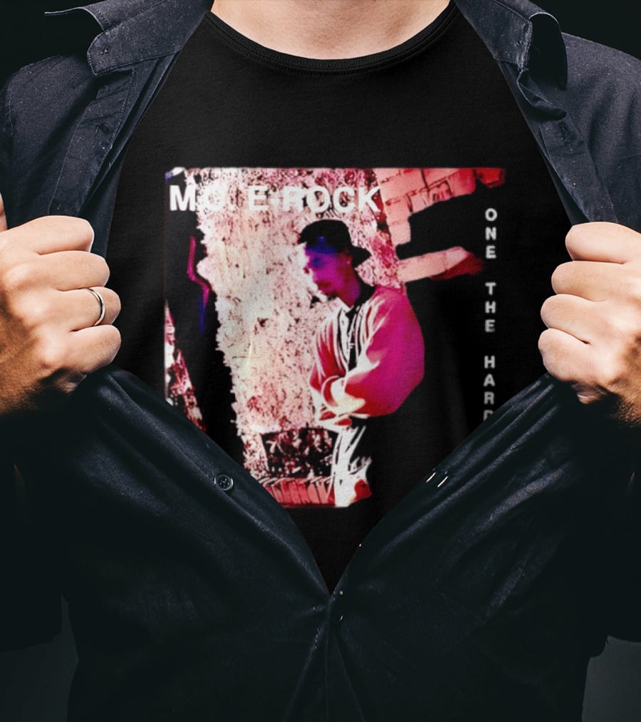 MC E Rock One The Hard Way Album Cover T-Shirt