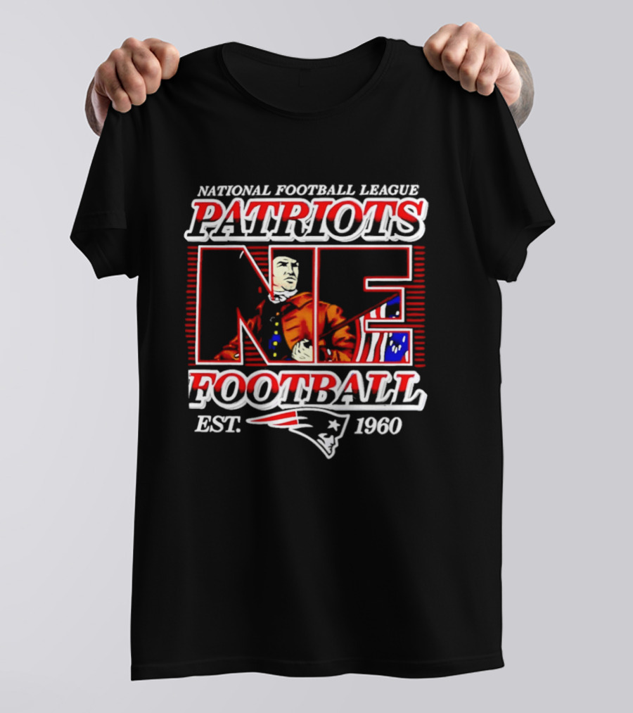 National Football League Patriots NE Football Est. 1960 T-Shirt