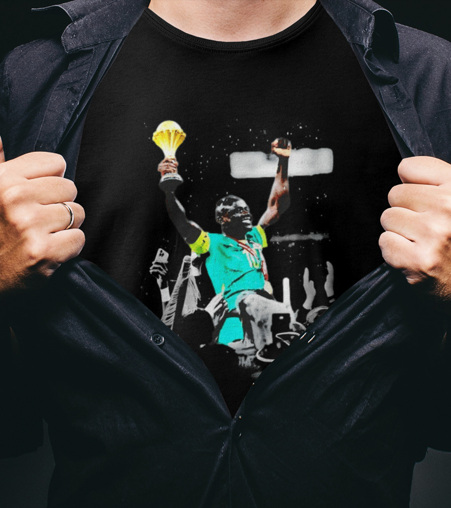 Sadio Mane AFCON 2025 Victory Celebration Iconic Moment T-Shirt