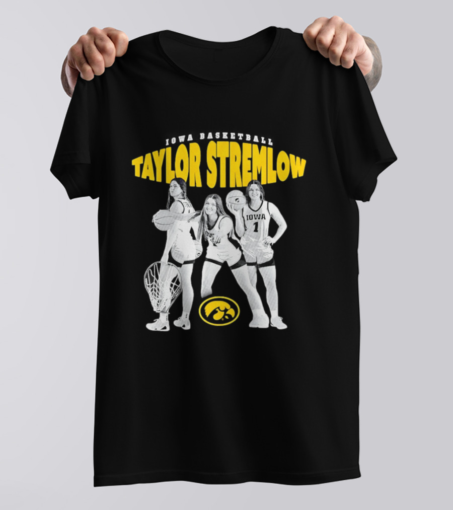 Taylor Stremlow Iowa Hawkeyes Basketball 90s Style Retro Sports T-Shirt