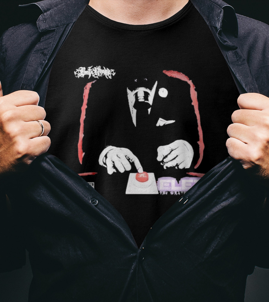 Busta Rhymes ELE2 Doomsday Wrath Of God Button T-Shirt