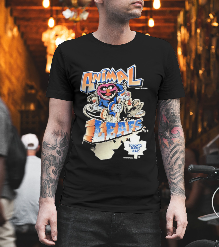 Animal Muppets Toronto Maple Leafs National Hockey League T-Shirt