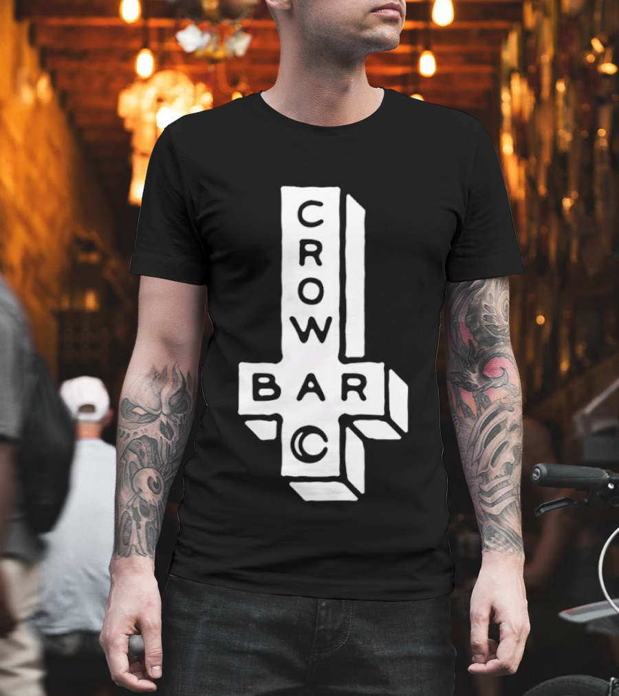 Crowbar Cross Vertical Arrangement T-Shirt