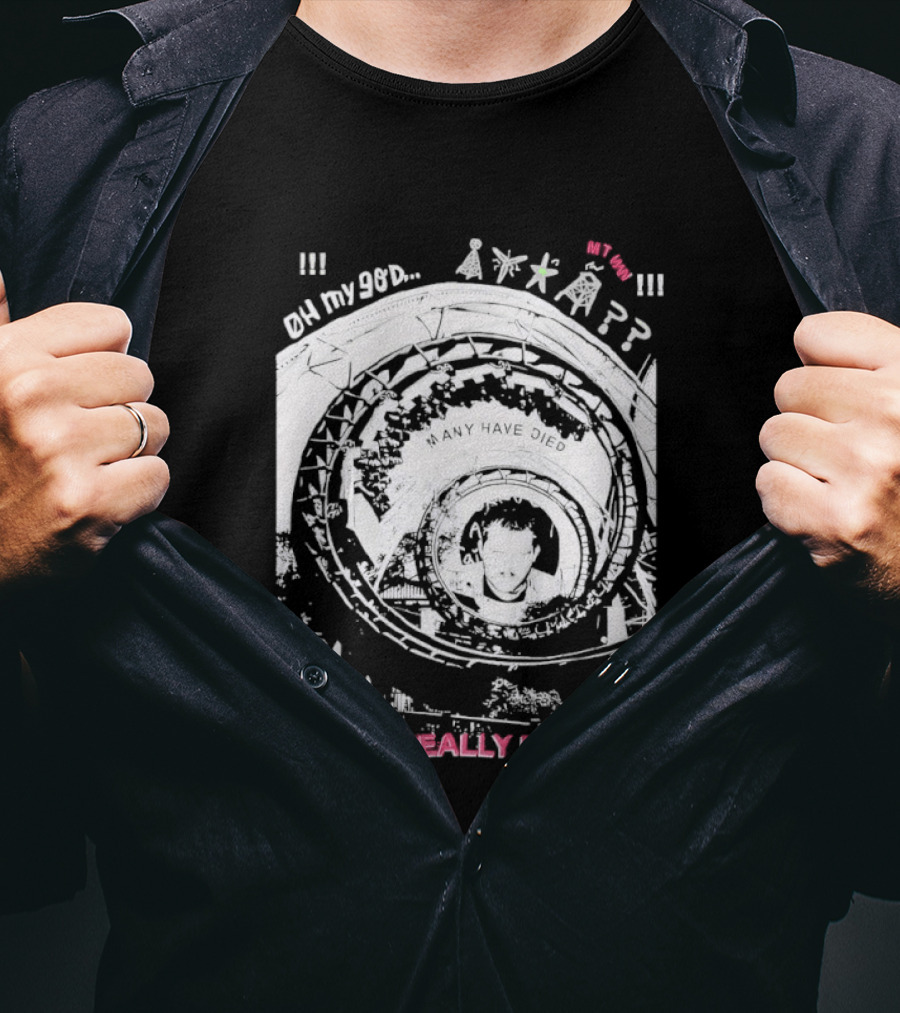 Cruelster Oh My God Is This Really My Life Spiral T-Shirt