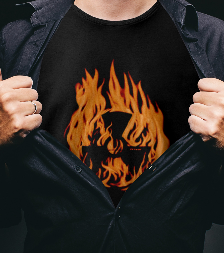 Don Toliver Octane Flame Fiery Face T-Shirt