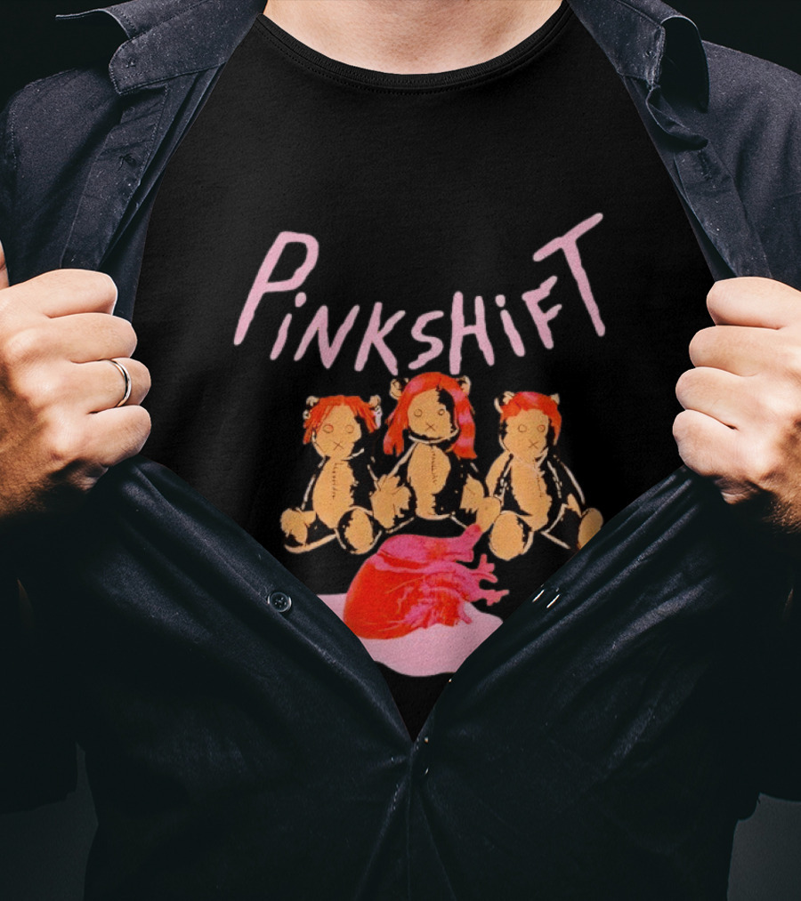 Pinkshift Bears With Heart And Splash T-Shirt