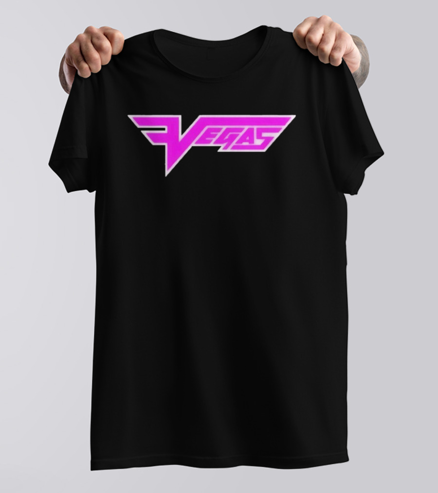 Faze Vegas Neon Retro Style Gaming T-Shirt