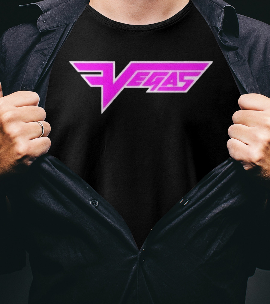 Faze Vegas Neon Retro Style Gaming T-Shirt