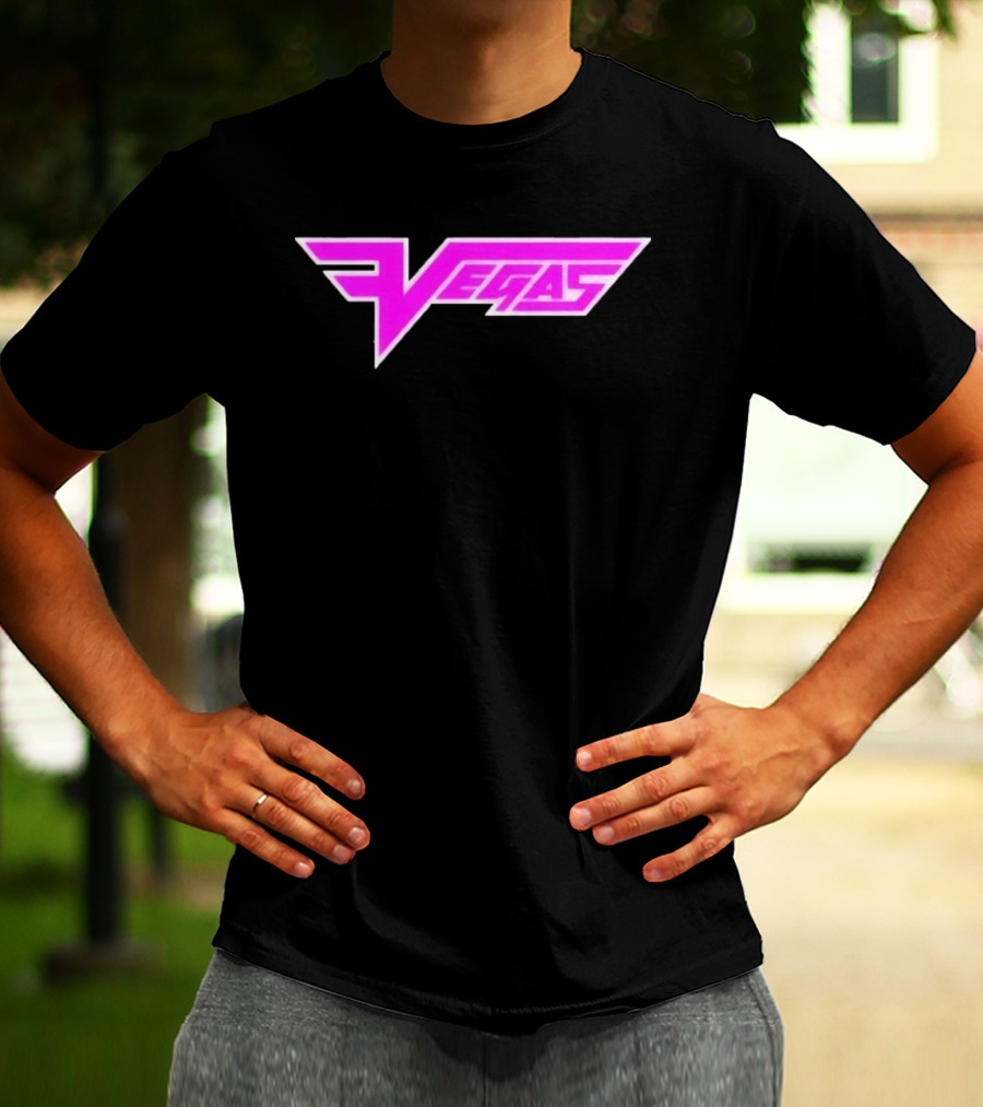 Faze Vegas Neon Retro Style Gaming T-Shirt