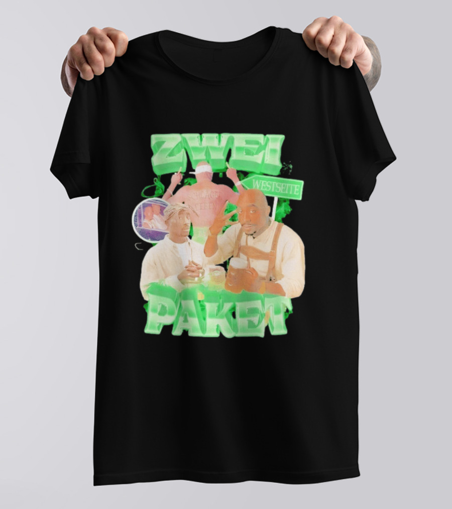 Zwei Paket Tupac Shakur Westseite T-Shirt