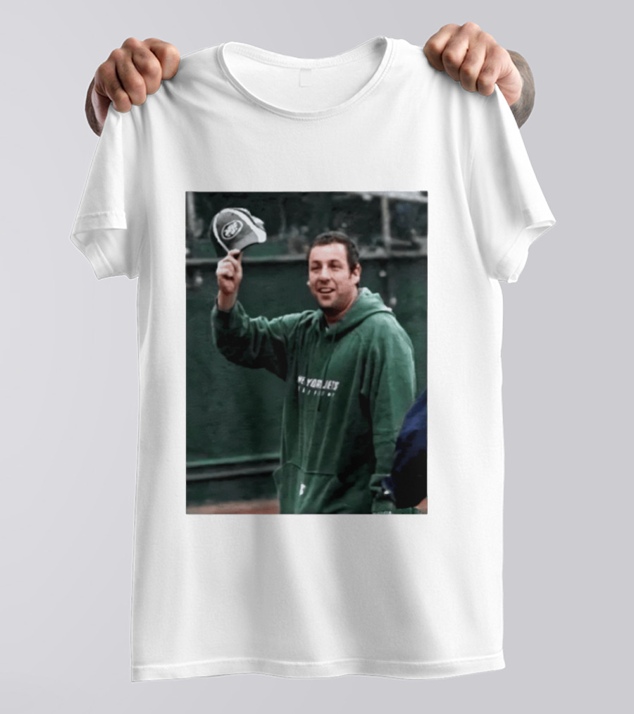 Adam Sandler New York Jets Fan Football T-Shirt