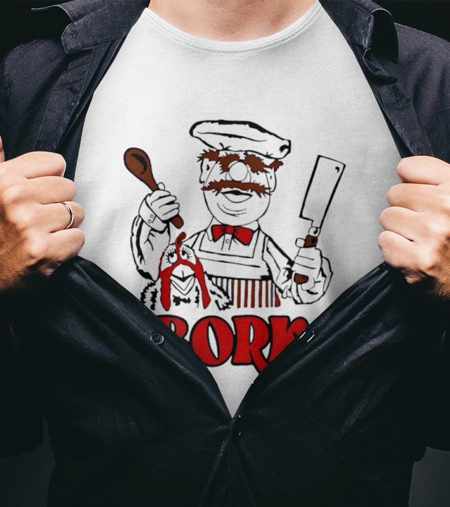 Bork Swedish Chef Muppets Kitchen Humor T-Shirt