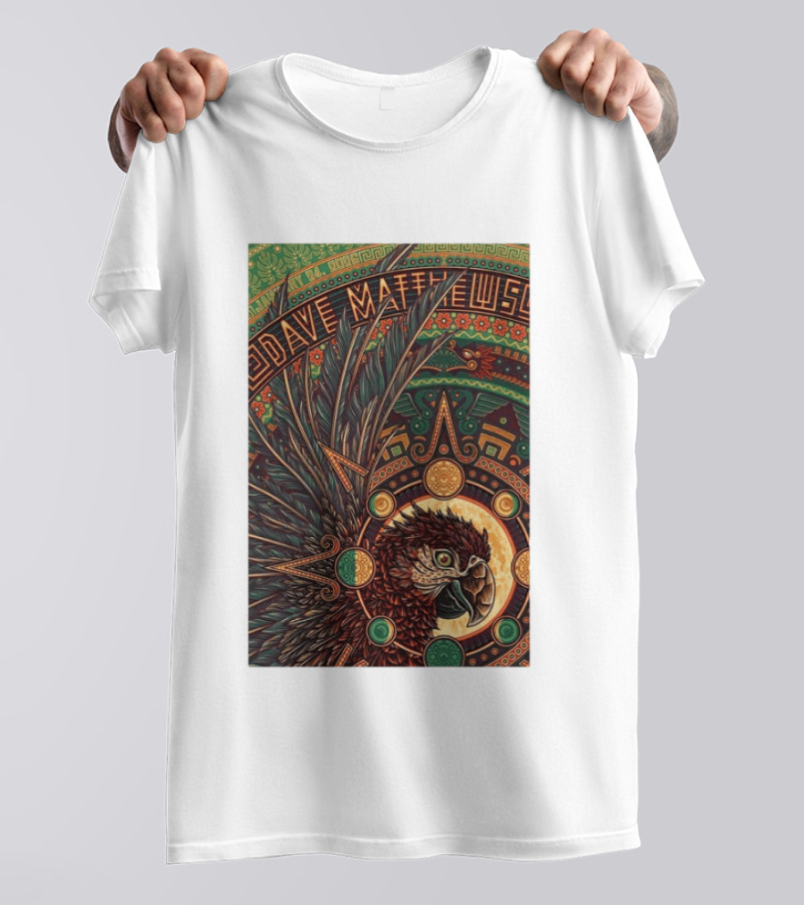 Dave Matthews Band Moon Palace Cancun Parrot Jan 24 2026 T-Shirt