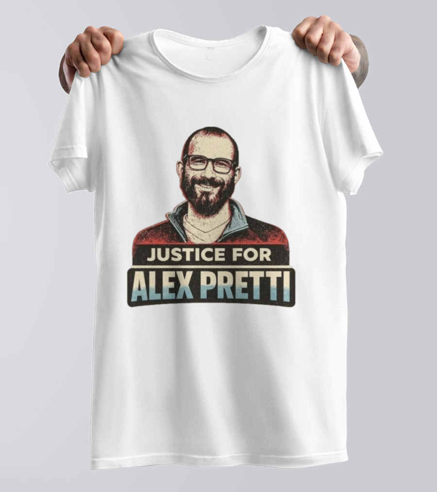 Justice For Alex Pretti Abolish ICE T-Shirt